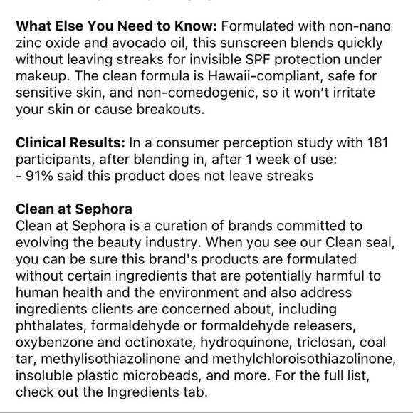 $16🌟 Saint Jane Luxury Sun Ritual Pore Smoothing SPF 30 - Picture 5 of 6